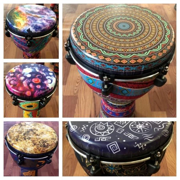 Nhạc cụ gõ chuyên nghiệp trống châu Phi cấp nhập cảnh